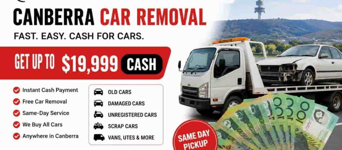 canberra car removal